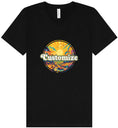Load image into Gallery viewer, Custom Trippy Peaks Unisex V-Neck Shirt
