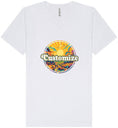 Load image into Gallery viewer, Custom Trippy Peaks Unisex V-Neck Shirt
