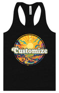 Load image into Gallery viewer, Custom Trippy Peaks Women's Racerback Tank
