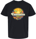 Load image into Gallery viewer, Custom Trippy Peaks Children's Gildan Soft Shirt

