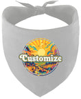 Load image into Gallery viewer, Custom Trippy Peaks Pet Bandana
