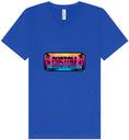 Load image into Gallery viewer, Custom Beach Shades Unisex V-Neck Shirt
