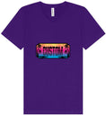 Load image into Gallery viewer, Custom Beach Shades Unisex V-Neck Shirt
