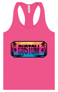 Load image into Gallery viewer, Custom Beach Shades Women's Racerback Tank
