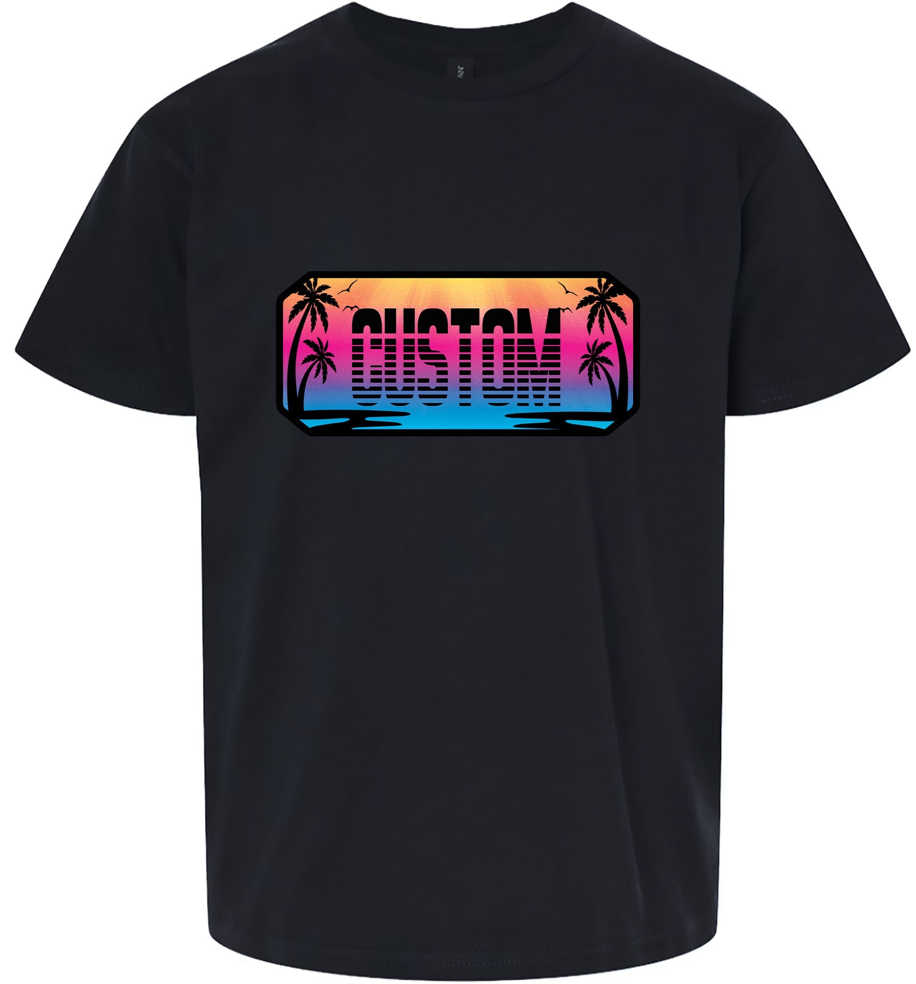 Custom Beach Shades Children's Gildan Soft Shirt