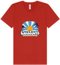 Load image into Gallery viewer, Custom Coast Unisex V-Neck Shirt
