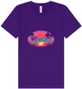 Load image into Gallery viewer, Custom Classic Beach Unisex V-Neck Shirt
