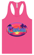 Load image into Gallery viewer, Custom Classic Beach Women's Racerback Tank
