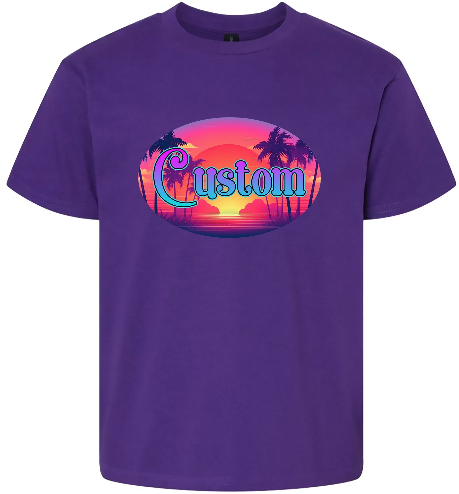 Custom Classic Beach Children's Gildan Soft Shirt