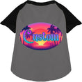 Load image into Gallery viewer, Custom Classic Beach Pet Raglan Shirts
