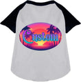 Load image into Gallery viewer, Custom Classic Beach Pet Raglan Shirts
