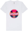 Load image into Gallery viewer, Custom Neon Beach Sunset Unisex V-Neck Shirt
