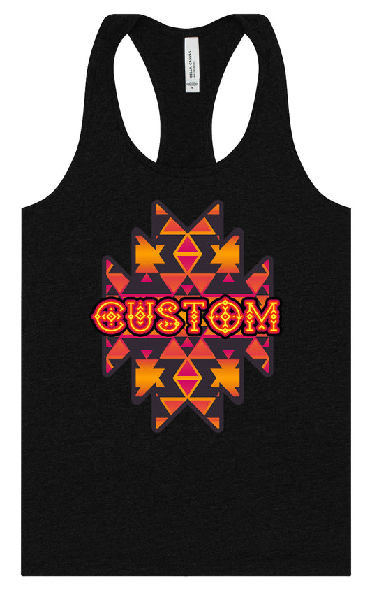 Custom Navajo Tribal Women's Racerback Tank