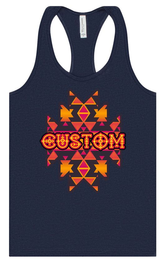 Custom Navajo Tribal Women's Racerback Tank