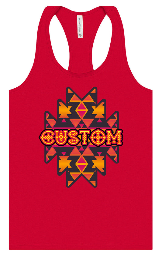 Custom Navajo Tribal Women's Racerback Tank