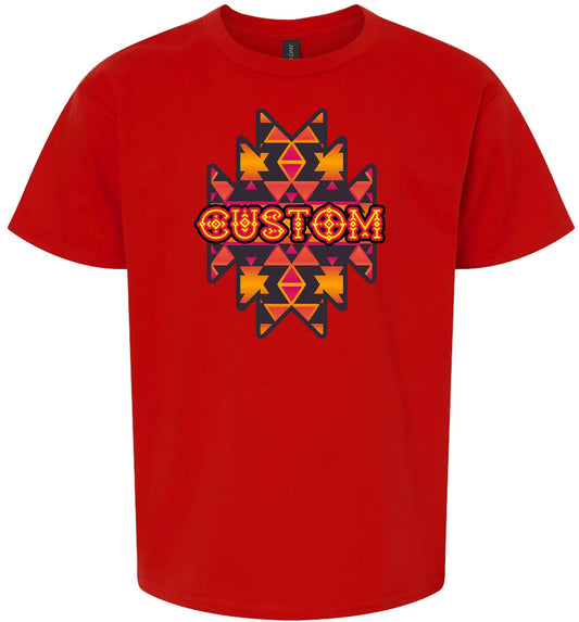 Custom Navajo Tribal Children's Gildan Soft Shirt