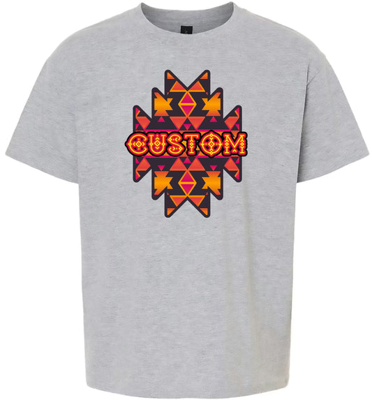 Custom Navajo Tribal Children's Gildan Soft Shirt