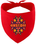 Load image into Gallery viewer, Custom Navajo Tribal Pet Bandana
