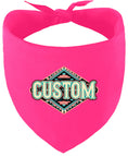 Load image into Gallery viewer, Custom Peach Aztec Pet Bandana
