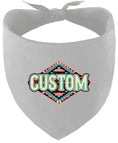 Load image into Gallery viewer, Custom Peach Aztec Pet Bandana
