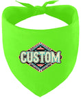 Load image into Gallery viewer, Custom Peach Aztec Pet Bandana
