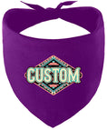 Load image into Gallery viewer, Custom Peach Aztec Pet Bandana
