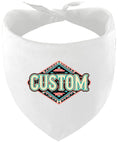 Load image into Gallery viewer, Custom Peach Aztec Pet Bandana
