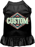 Load image into Gallery viewer, Custom Peach Aztec Pet Dress
