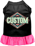 Load image into Gallery viewer, Custom Peach Aztec Pet Dress
