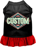 Load image into Gallery viewer, Custom Peach Aztec Pet Dress
