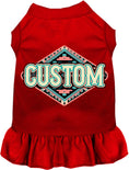Load image into Gallery viewer, Custom Peach Aztec Pet Dress
