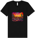 Load image into Gallery viewer, Custom Neon Desert Unisex V-Neck Shirt
