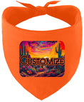 Load image into Gallery viewer, Custom Neon Desert Pet Bandana

