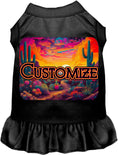 Load image into Gallery viewer, Custom Neon Desert Pet Dress
