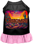 Load image into Gallery viewer, Custom Neon Desert Pet Dress
