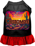 Load image into Gallery viewer, Custom Neon Desert Pet Dress
