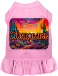 Load image into Gallery viewer, Custom Neon Desert Pet Dress
