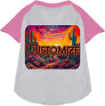 Load image into Gallery viewer, Custom Neon Desert Pet Raglan Shirts
