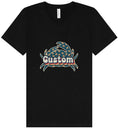 Load image into Gallery viewer, Custom Retro Crabs Unisex V-Neck Shirt

