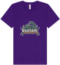 Load image into Gallery viewer, Custom Retro Crabs Unisex V-Neck Shirt
