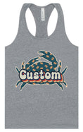Load image into Gallery viewer, Custom Retro Crabs Women's Racerback Tank
