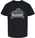 Load image into Gallery viewer, Custom Retro Crabs Children's Gildan Soft Shirt
