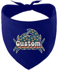 Load image into Gallery viewer, Custom Retro Crabs Pet Bandana
