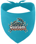 Load image into Gallery viewer, Custom Retro Crabs Pet Bandana
