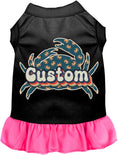 Load image into Gallery viewer, Custom Retro Crabs Pet Dress
