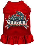 Load image into Gallery viewer, Custom Retro Crabs Pet Dress

