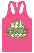 Load image into Gallery viewer, Custom Woodland Trees Women's Racerback Tank
