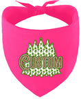 Load image into Gallery viewer, Custom Woodland Trees Pet Bandana
