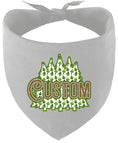 Load image into Gallery viewer, Custom Woodland Trees Pet Bandana
