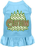 Load image into Gallery viewer, Custom Woodland Trees Pet Dress
